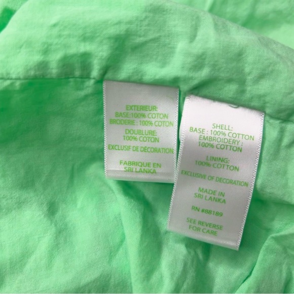 Lilly Pulitzer Bekah Eyelet Cutout Pom Pom Trim Dress - Picture 15 of 16